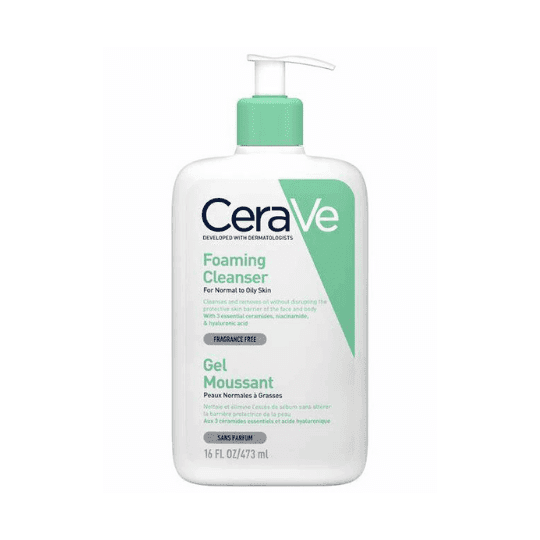 Foaming cleanser